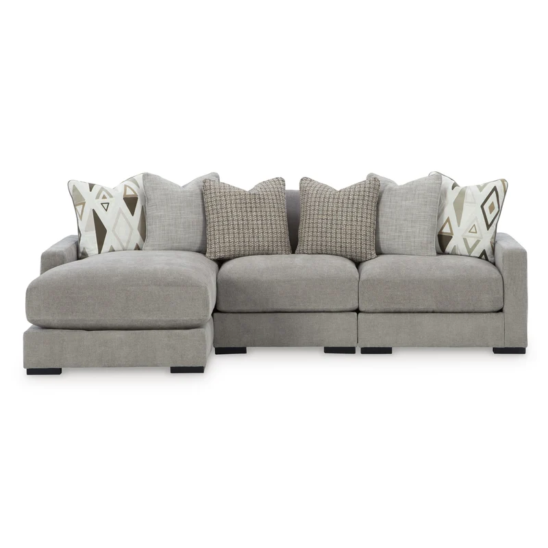 Benchcraft Aslan Court 20305S3 3 pc Sofa Sectional with Chaise