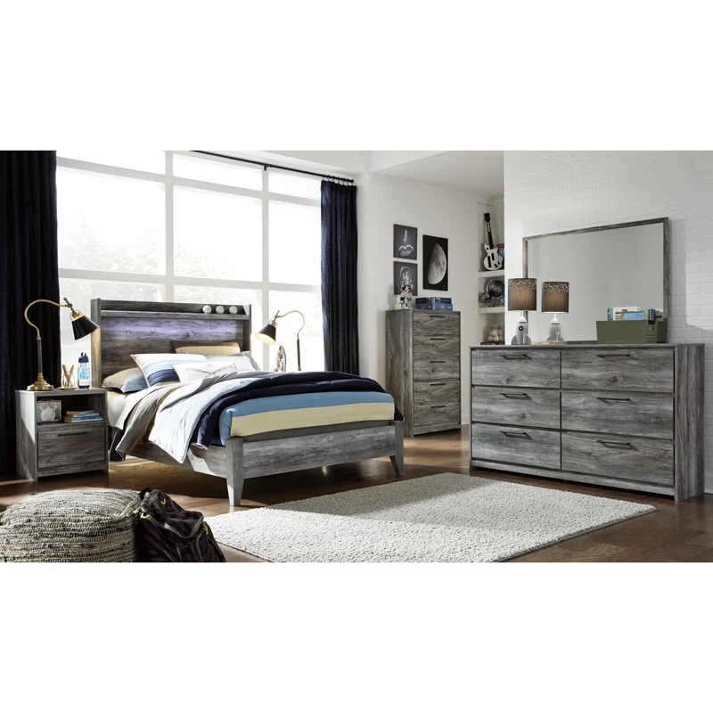 Signature Design by Ashley Baystorm B221B18 6 pc Full Panel Bedroom Set