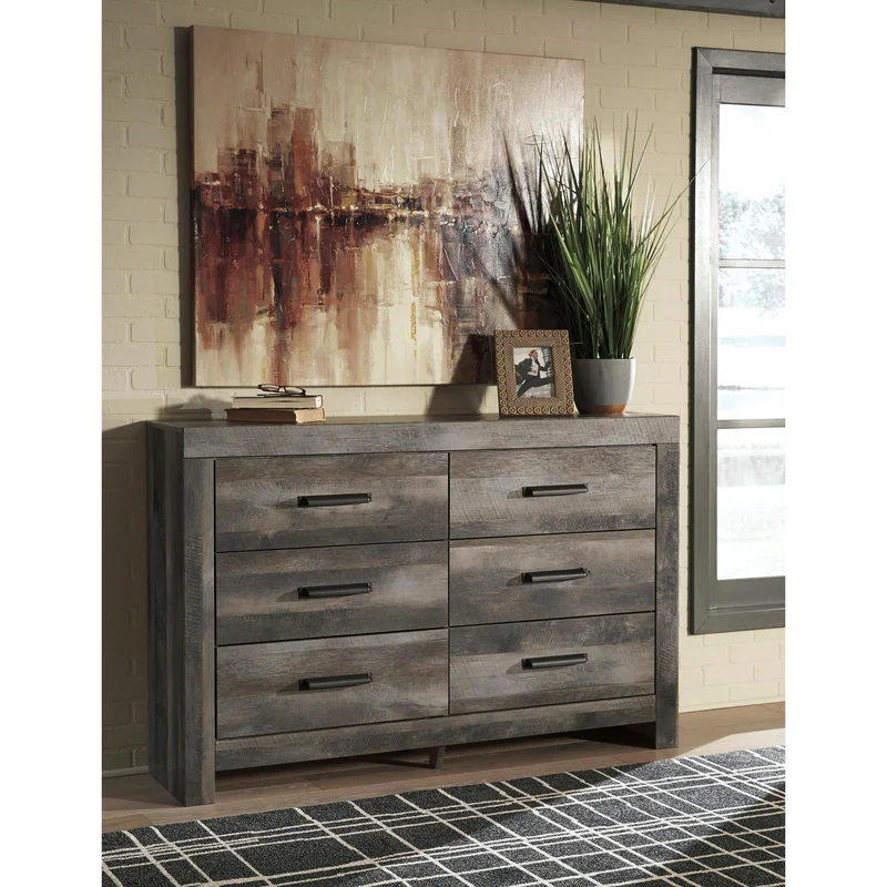 Signature Design by Ashley Wynnlow B440 6 pc Twin Crossbuck Panel Bedroom Set