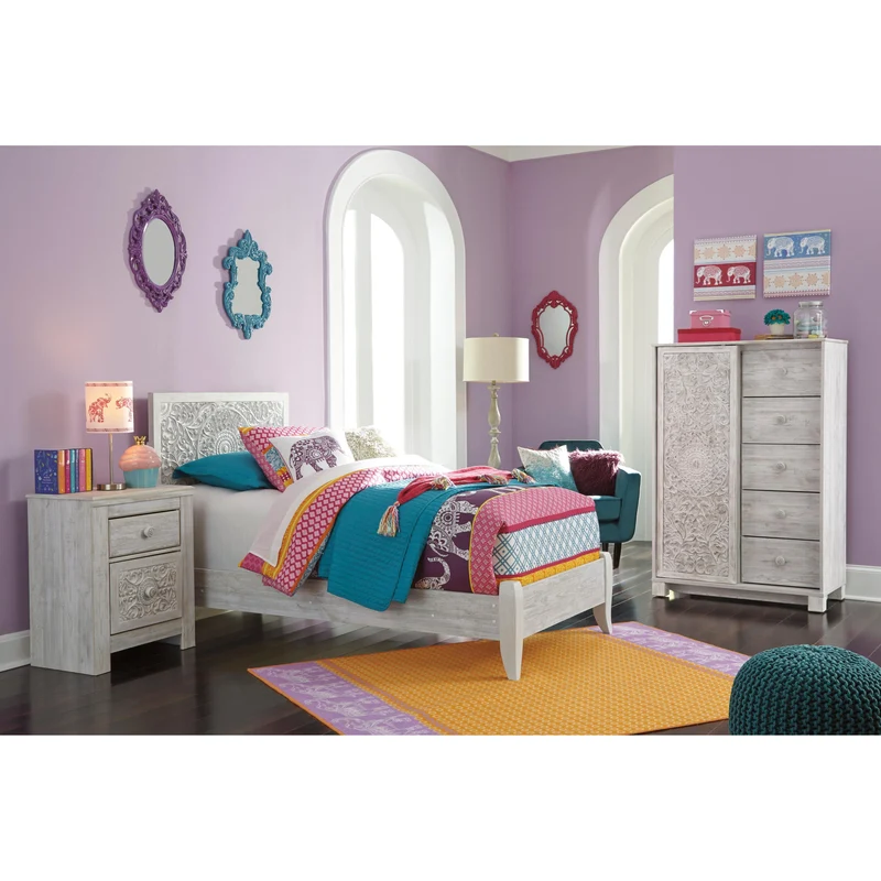 Signature Design by Ashley Paxberry B181B24 5 pc Twin Panel Bedroom Set