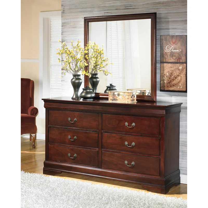 Signature Design by Ashley Alisdair B376B6 5 pc Twin Sleigh Bedroom Set