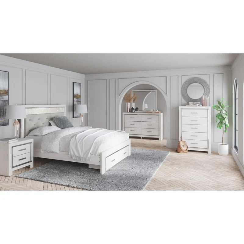 Signature Design by Ashley Altyra B2640B31 6 pc Queen Panel Storage Bedroom Set