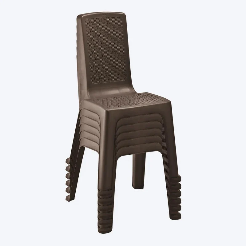 Silla Eterna sin Brazos Pack x 6 und Wengue