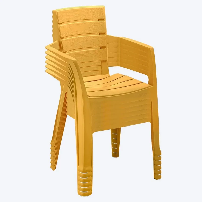 Silla Barú Trendy con Brazos Paga 12 Lleva 13 Aamarillo Mostaza