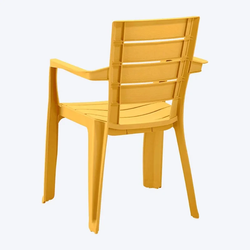 Silla Barú Trendy con Brazos Paga 12 Lleva 13 Aamarillo Mostaza