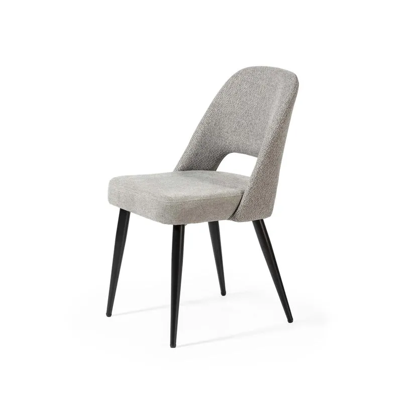 Blue fabric chair