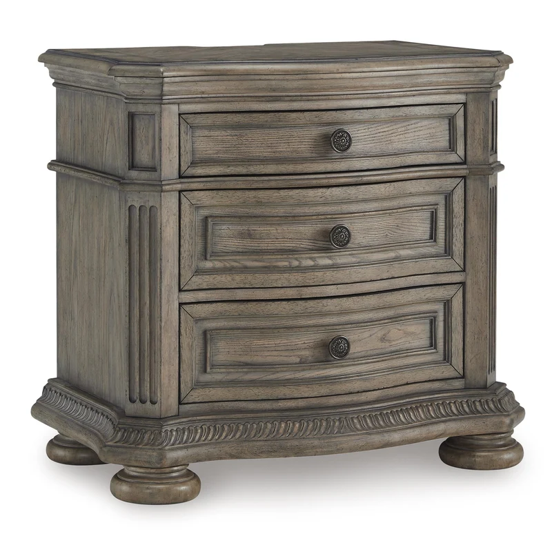Signature Design by Ashley Ardenfield B944-93 Three Drawer Night Stand
