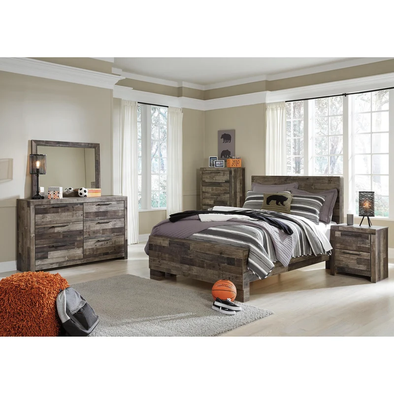 Benchcraft Derekson B200 6 pc Full Panel Bedroom Set