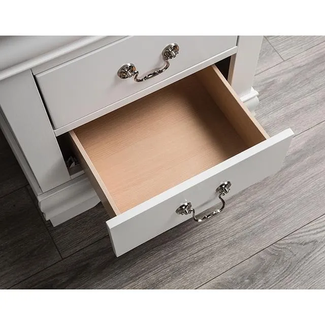 Furniture of America Louis Philippe FM7866WH-N Night Stand