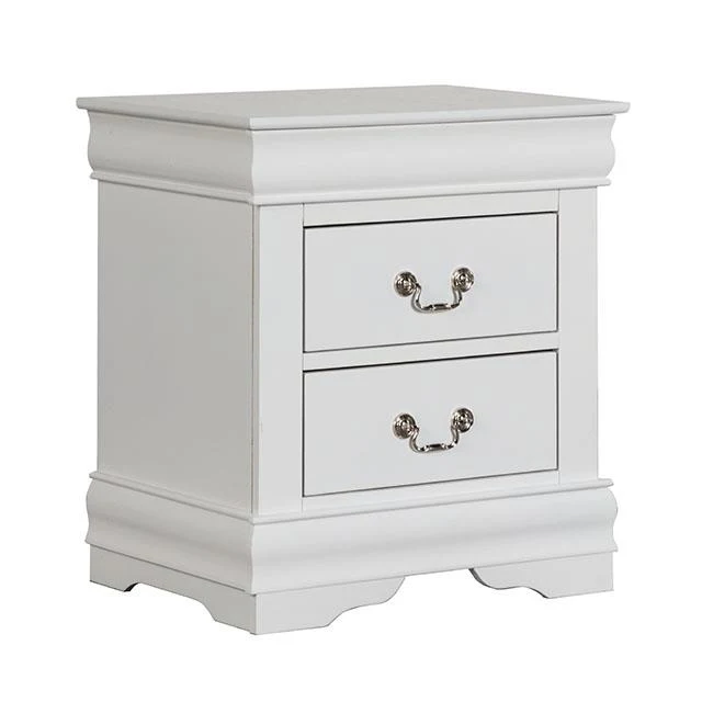 Furniture of America Louis Philippe FM7866WH-N Night Stand