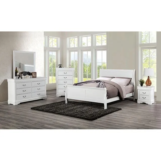 Furniture of America Louis Philippe FM7866WH-M Mirror