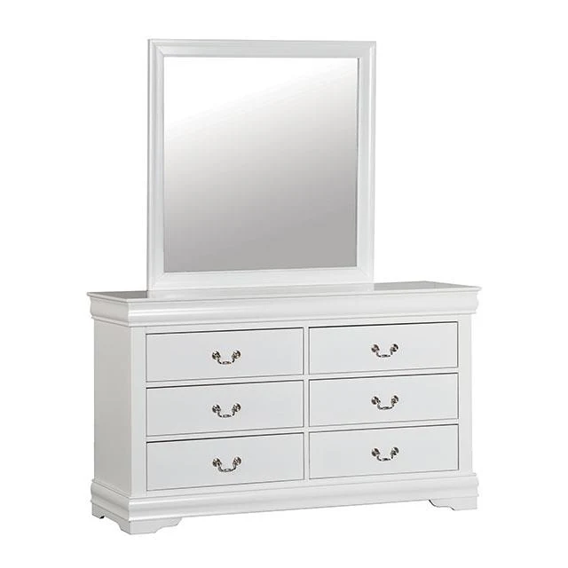 Furniture of America Louis Philippe FM7866WH-D Dresser