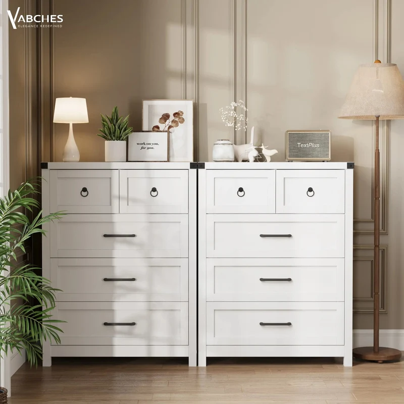 Drawer Dresser for Bedroom Entryway Living Room Closets