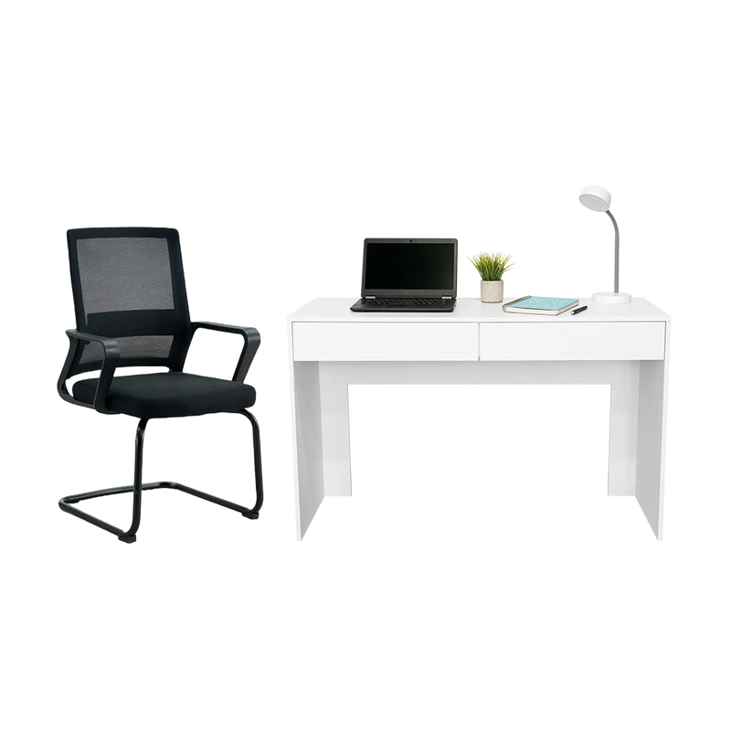 Combo para Oficina Elion, Incluye Escritorio y Silla de Escritorio