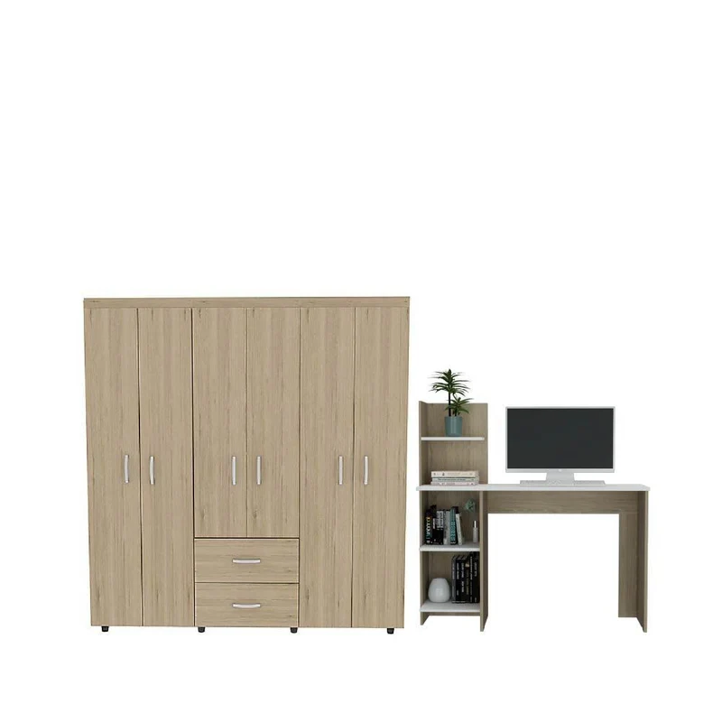 Combo para Habitación Sativa, Incluye Clóset y Escritorio