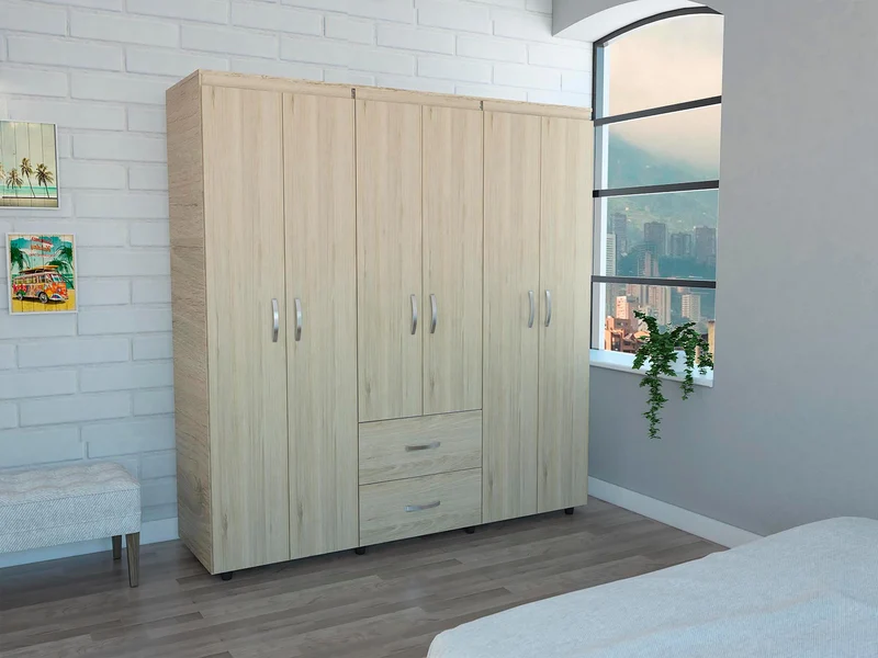 Combo para Habitación Aria, Incluye Clóset y Mesa de Noche