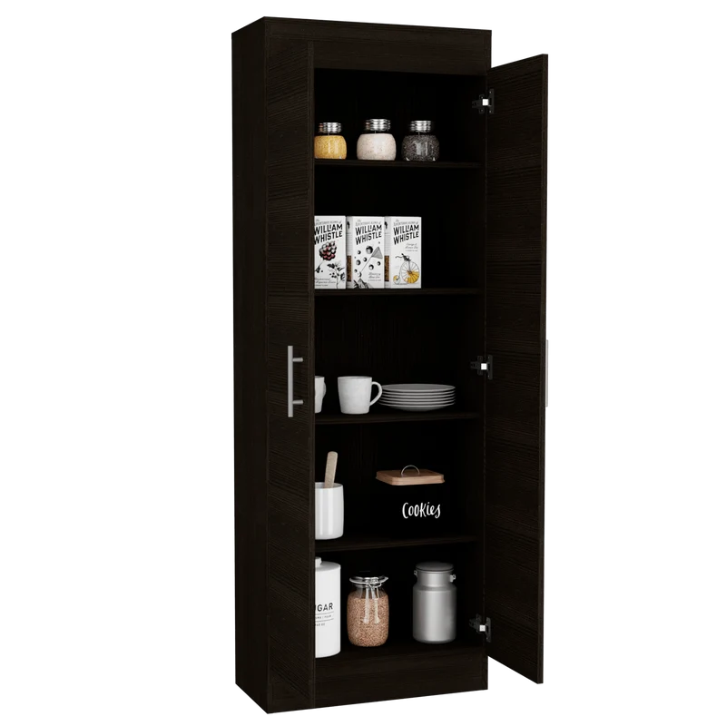 Combo para Cocina Estarlet, Wengue, Incluye Alacena y Mueble Superior de Cocina