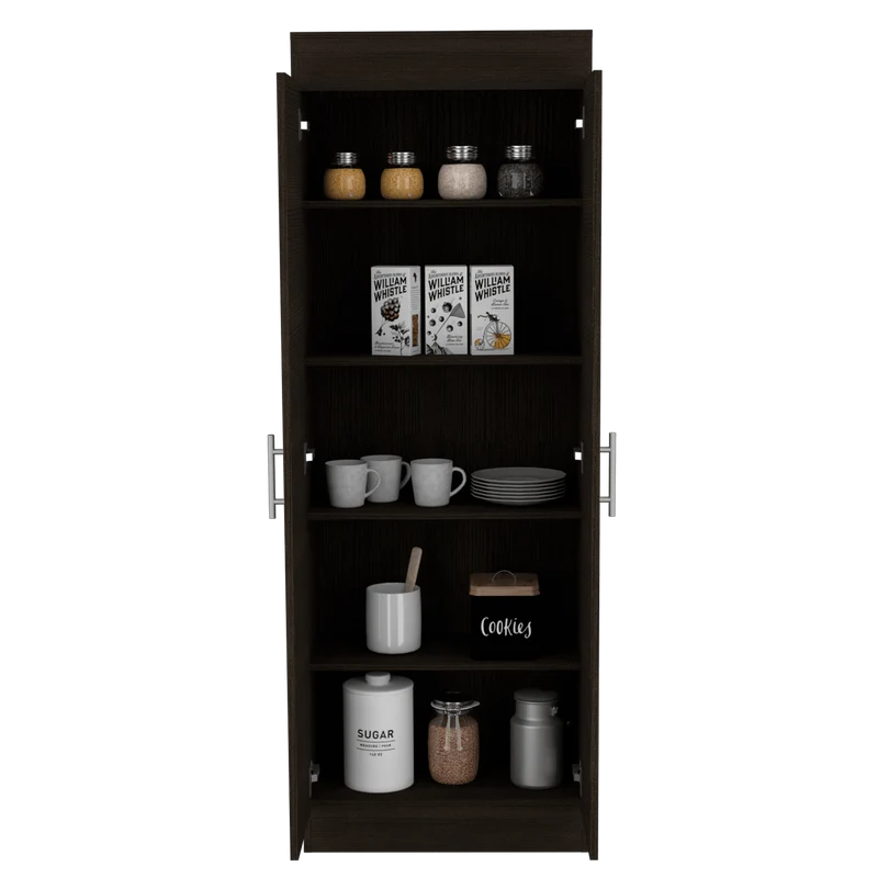 Combo para Cocina Estarlet, Wengue, Incluye Alacena y Mueble Superior de Cocina
