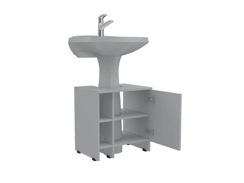 Combo para Baño Morgana, Incluye Gabinete y Mueble Lavamanos