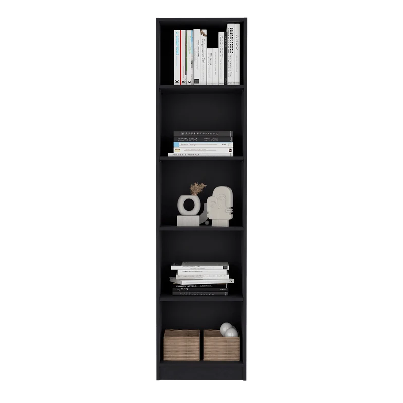 Combo de Bibliotecas Home, Wengue Incluye Tres Bibliotecas sin Puertas