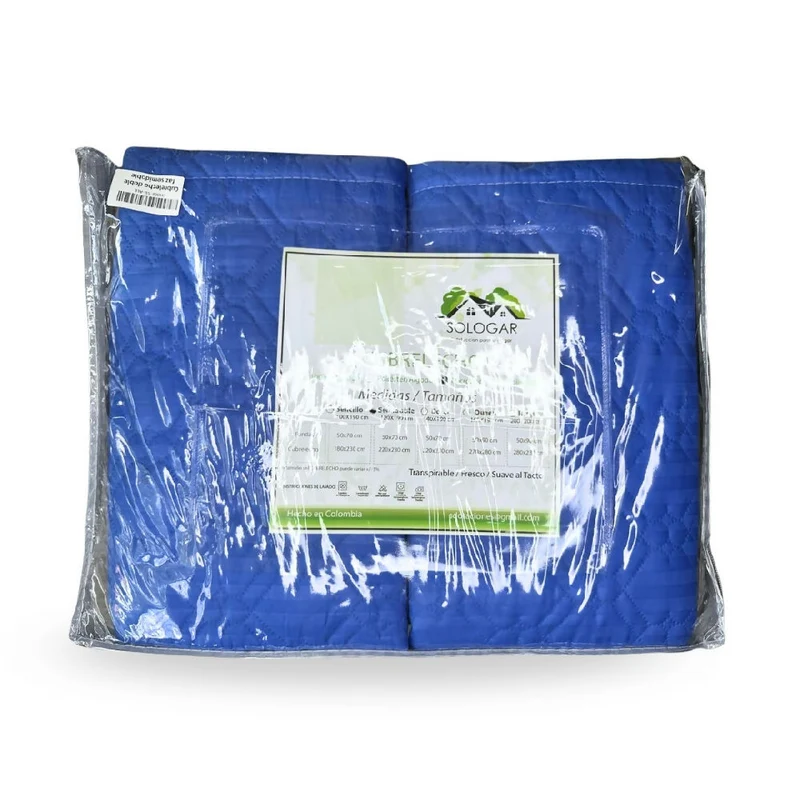 Cubrelecho Unicolor Doble Faz Sencillo CH008-SE-ALL