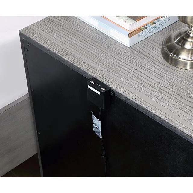 Furniture of America Raiden CM7468GY-N Night Stand