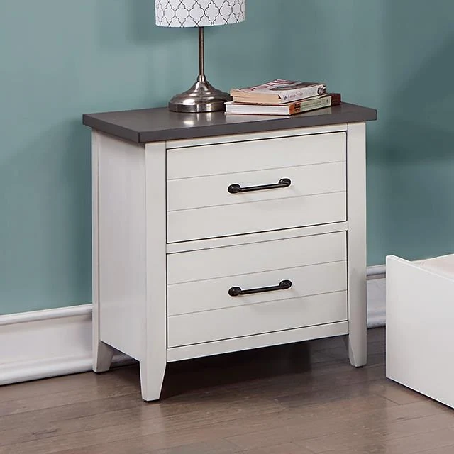Furniture of America Priam CM7467WH-N Night Stand