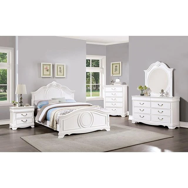 Furniture of America Alecia CM7458WH-D Dresser