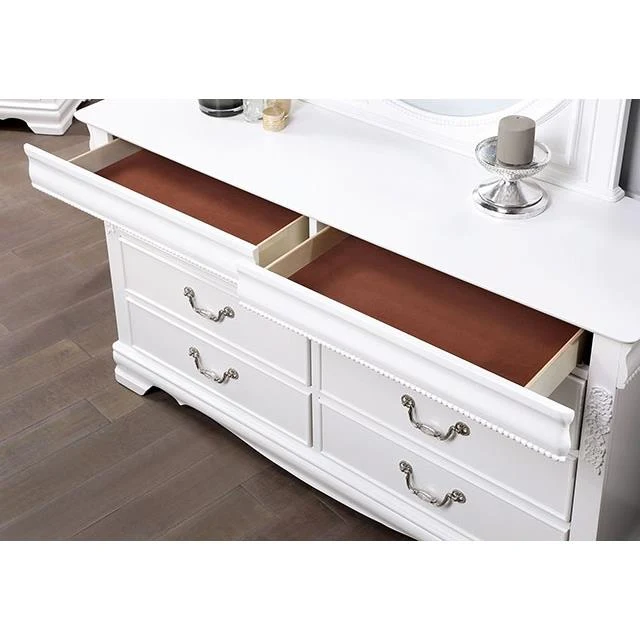 Furniture of America Alecia CM7458WH-D Dresser