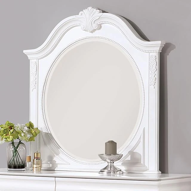 Furniture of America Alecia CM7458WH-M Mirror