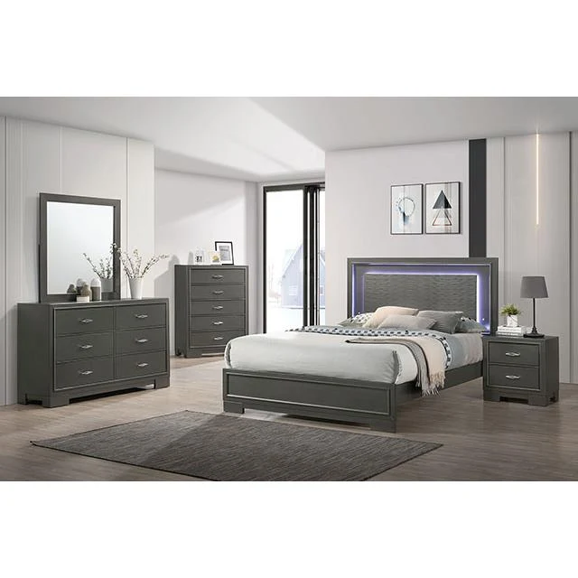 Furniture of America Alison CM7416GY-M Mirror