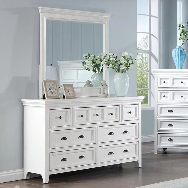 Furniture of America Castile CM7413WH-D Dresser