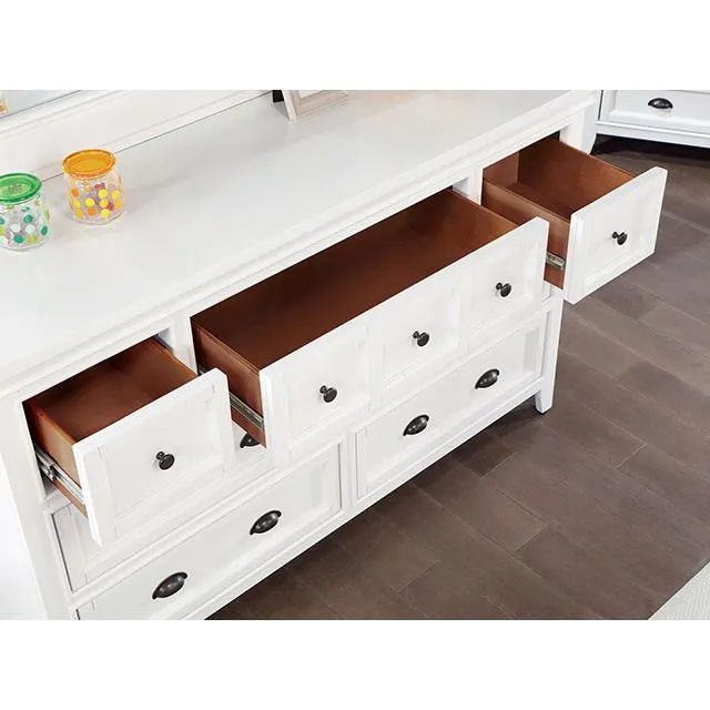 Furniture of America Castile CM7413WH-D Dresser