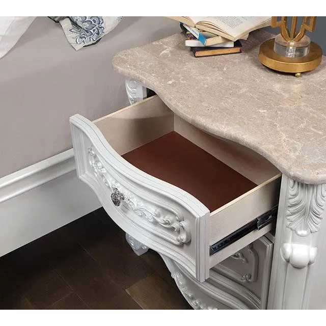 Furniture of America Rosalind CM7243WH-N Night Stand