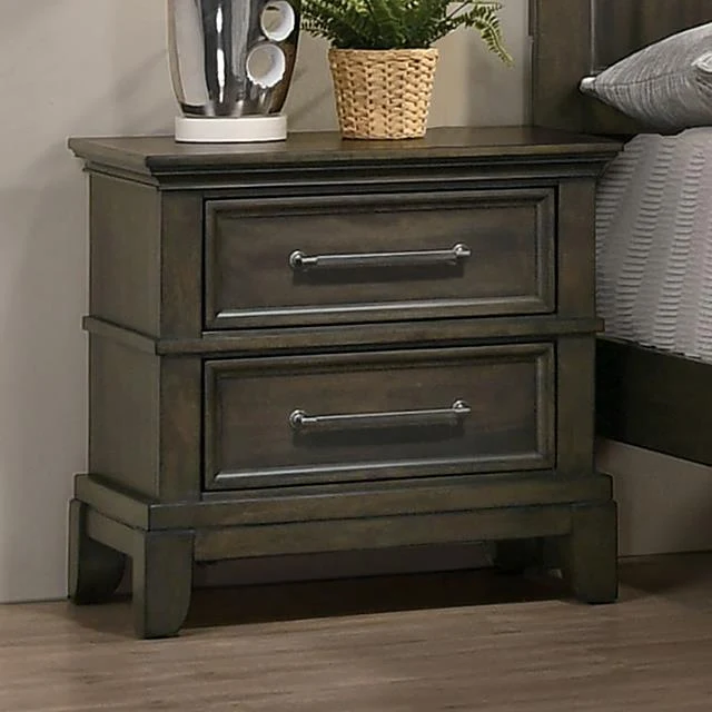 Furniture of America Houston CM7221GY-N Night Stand