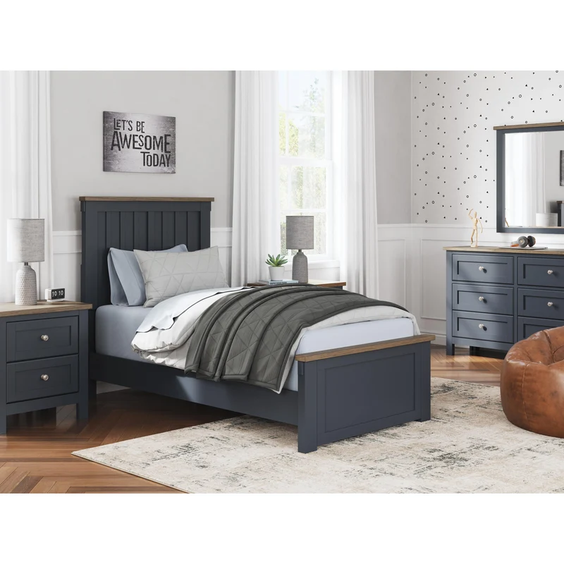 Signature Design by Ashley Landocken B414B1 Dresser and Mirror