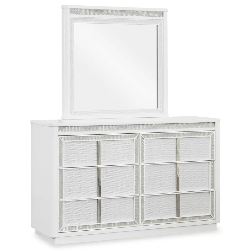 Signature Design by Ashley Chalanna B822B1 Dresser and Mirror