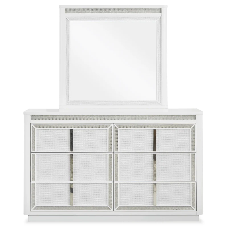 Signature Design by Ashley Chalanna B822B1 Dresser and Mirror