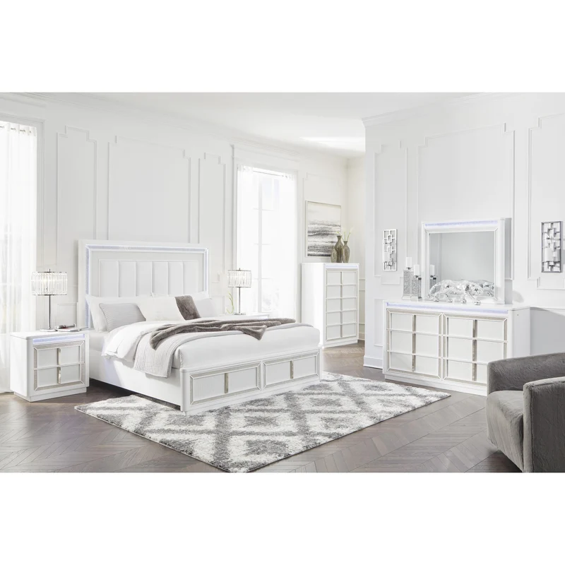 Signature Design by Ashley Chalanna B822B1 Dresser and Mirror