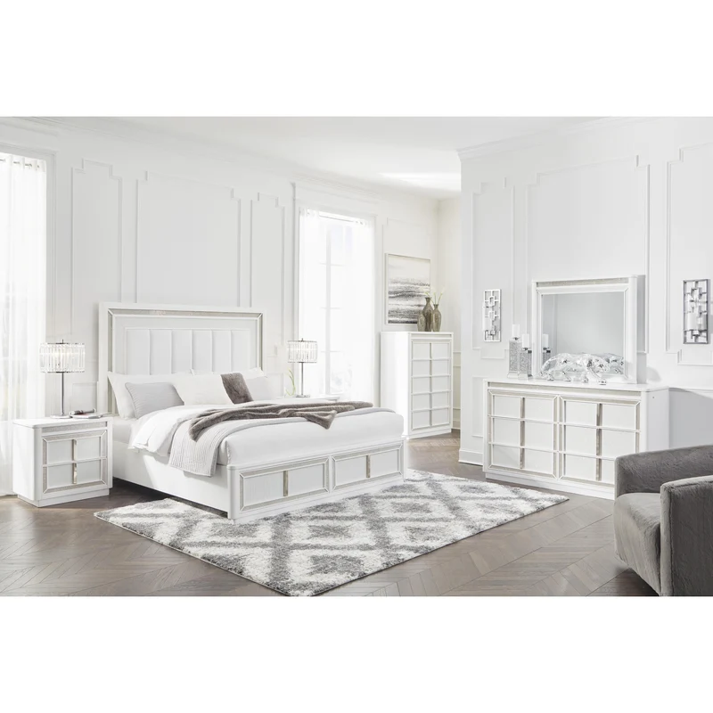 Signature Design by Ashley Chalanna B822B1 Dresser and Mirror