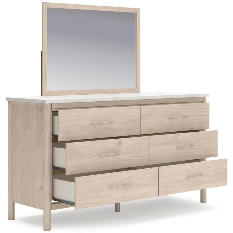 Signature Design by Ashley Cadmori B2615B1 Dresser and Mirror