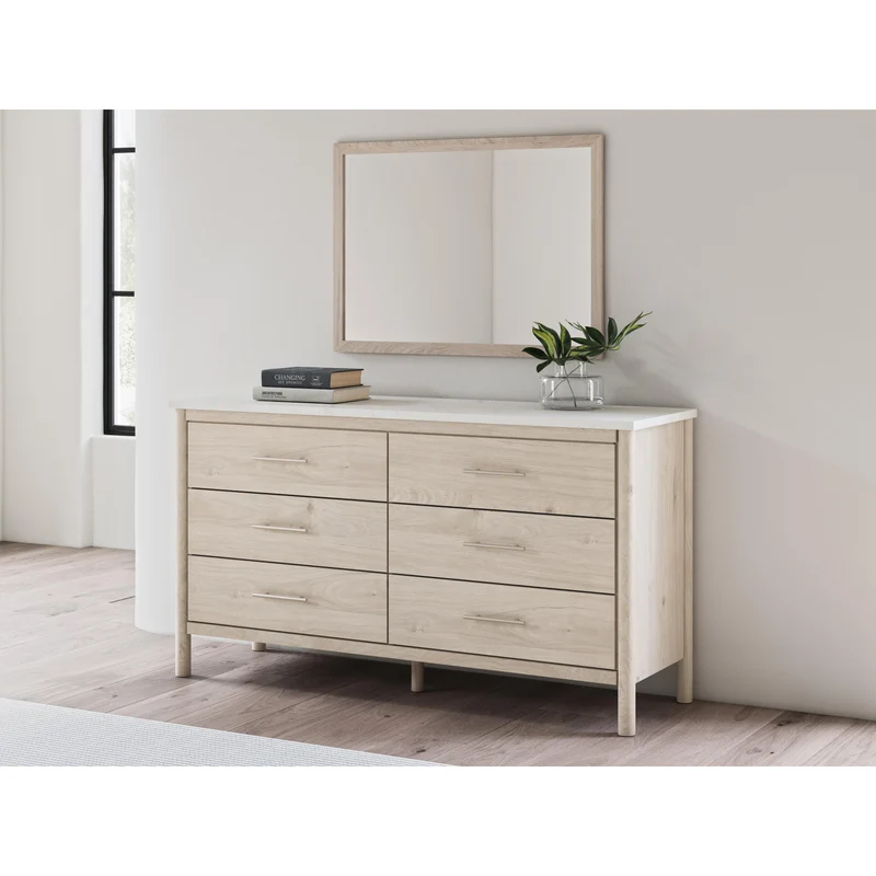Signature Design by Ashley Cadmori B2615B1 Dresser and Mirror