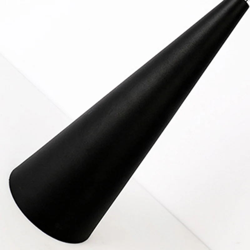 Contemporary Scandinavian Cone Metal Glass Silicone LED Table Lamp For Bedroom