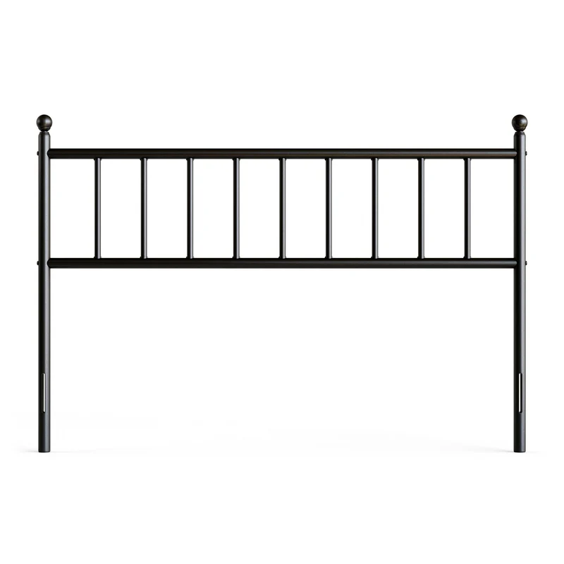 Weekender Patterson Metal Headboard - Black (Full)
