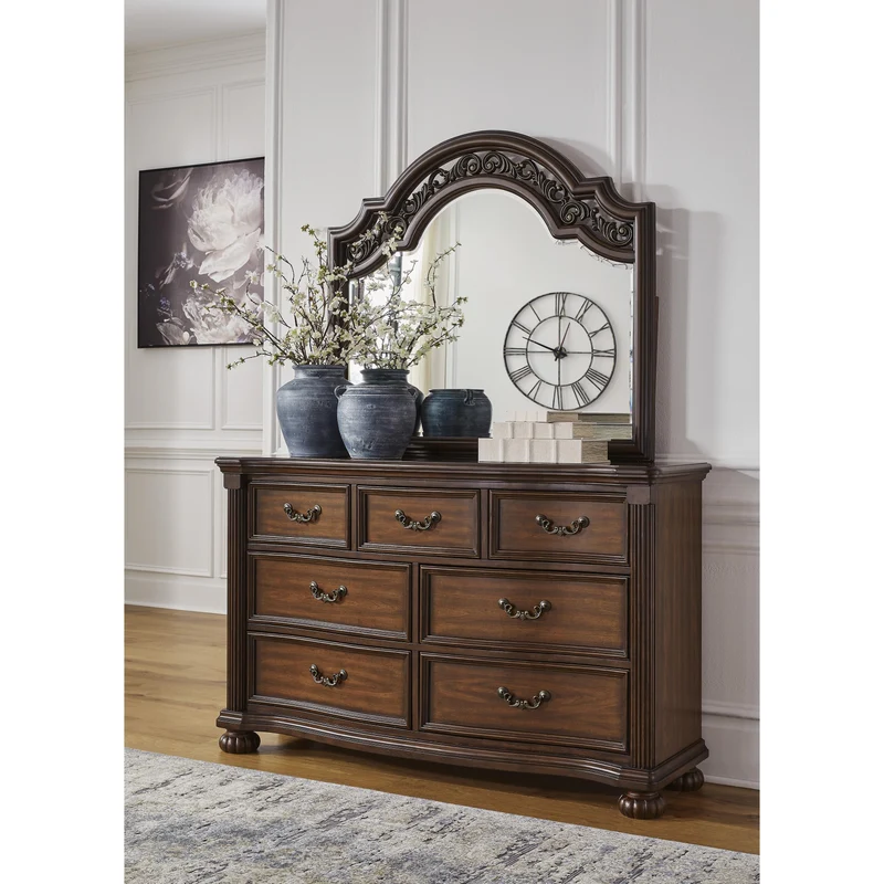 Signature Design by Ashley Lavinton B764B1 Dresser and Mirror