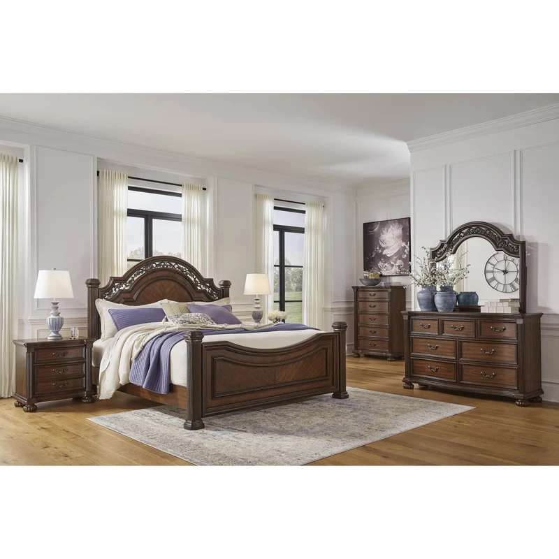 Signature Design by Ashley Lavinton B764B1 Dresser and Mirror