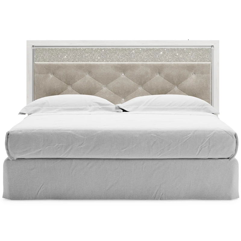 Signature Design by Ashley Altyra B2640-58 King/California King Upholstered Panel Headboard