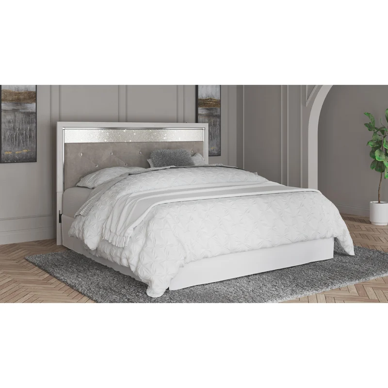 Signature Design by Ashley Altyra B2640-58 King/California King Upholstered Panel Headboard