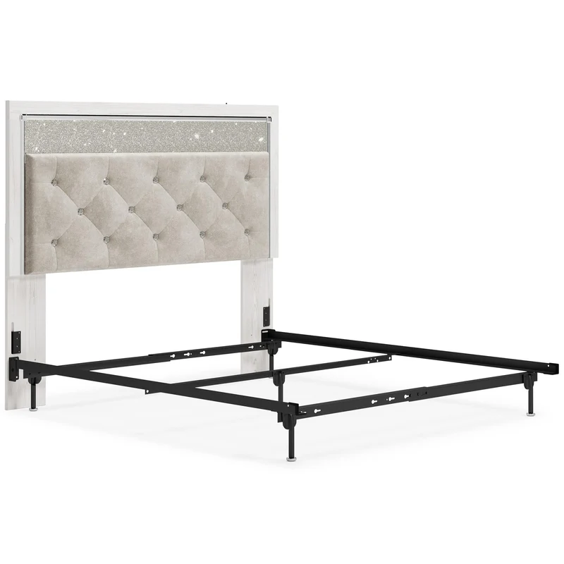 Signature Design by Ashley Altyra B2640-57 Queen Upholstered Panel Headboard