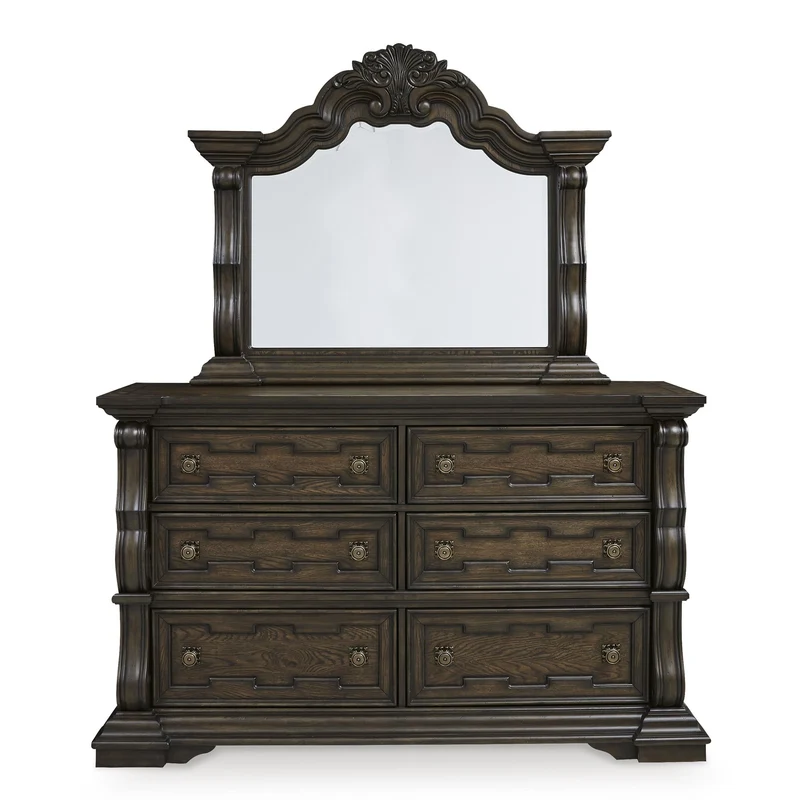 Signature Design by Ashley Maylee B947B1 Dresser and Mirror